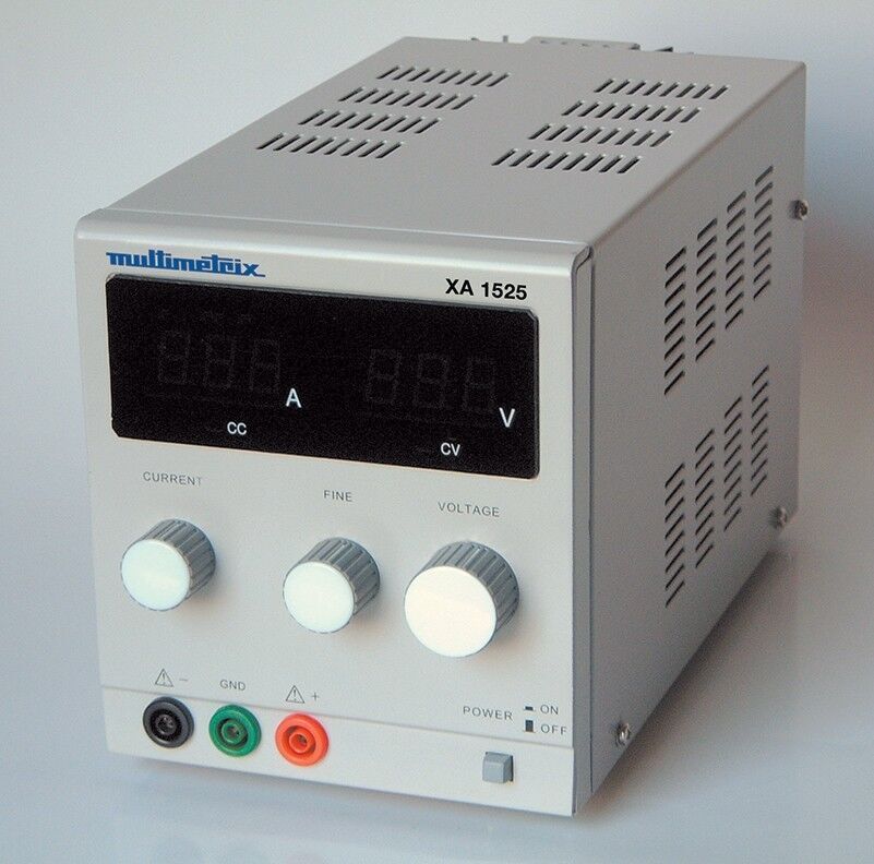 MULTIMETRIX XA3033 Çift Kanal Ayarlanabilir Güç Kaynağı 2x30V 3A + 5V 3A Sabit Çıkış