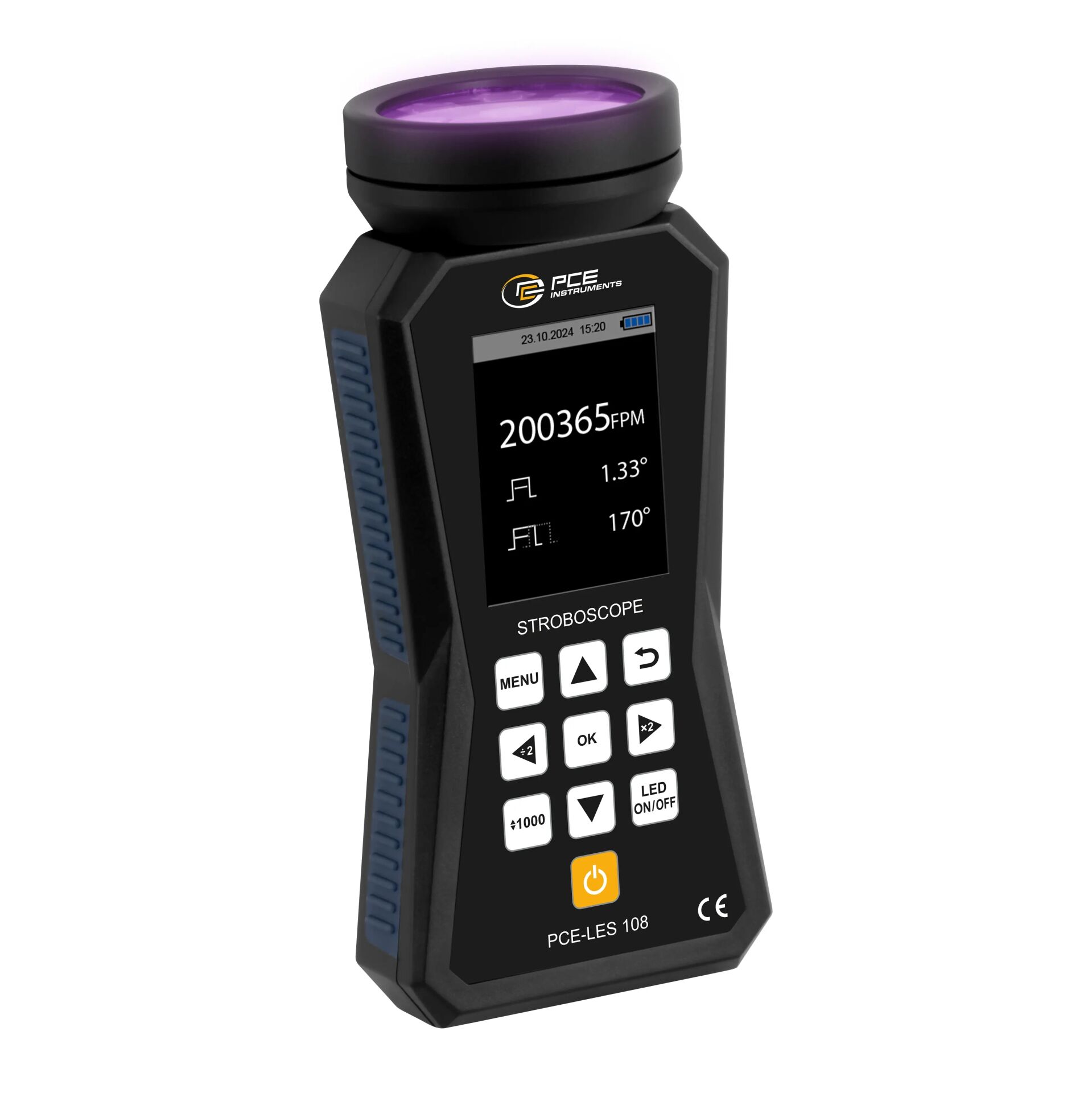 PCE Profesyonel Stroboskop (385 nm 8 Yüksek Güçlü UV LED)