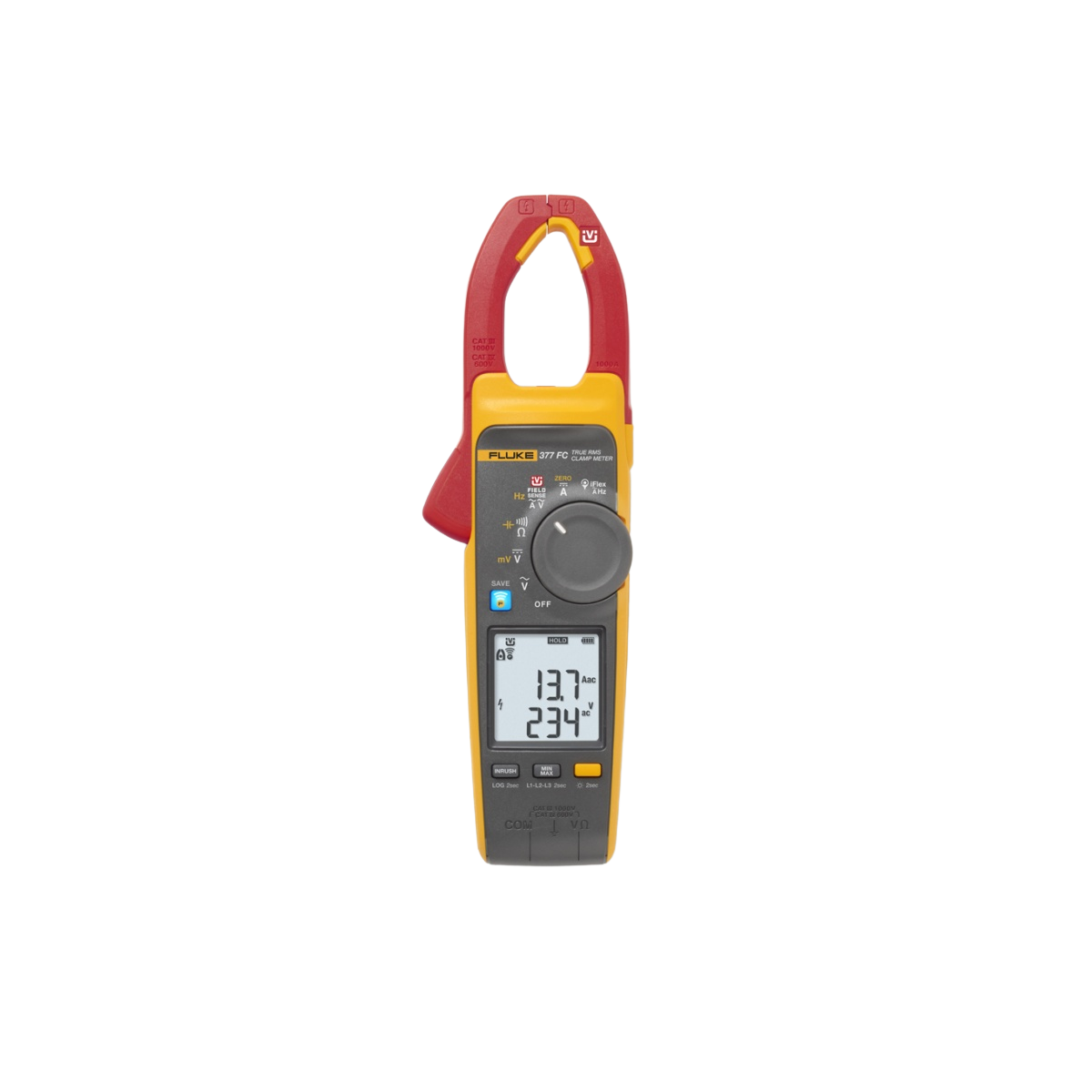 Fluke 377 FC True-RMS AC/DC Pensampermetre