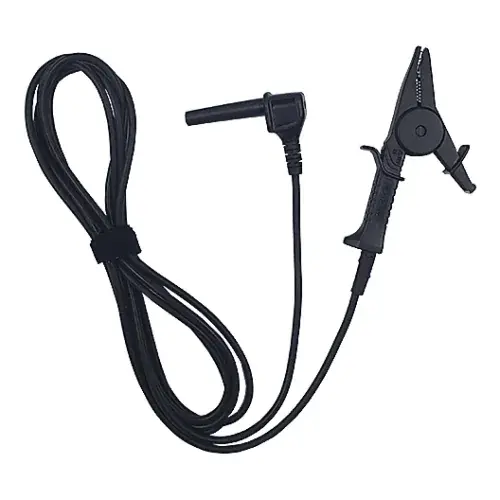 Kyoritsu 7264 Siyah Toprak Kablosu 3 m CAT IV 600V (İzolasyon Test Cihazları İçin)