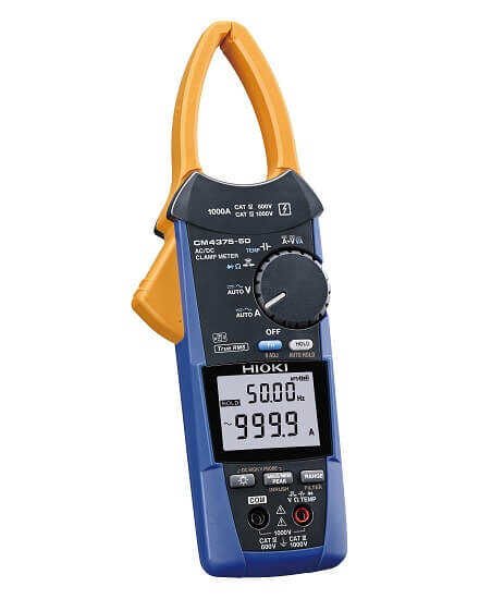Hioki CM4375-50 1000A AC/DC True RMS İnce Çeneli Pensampermetre