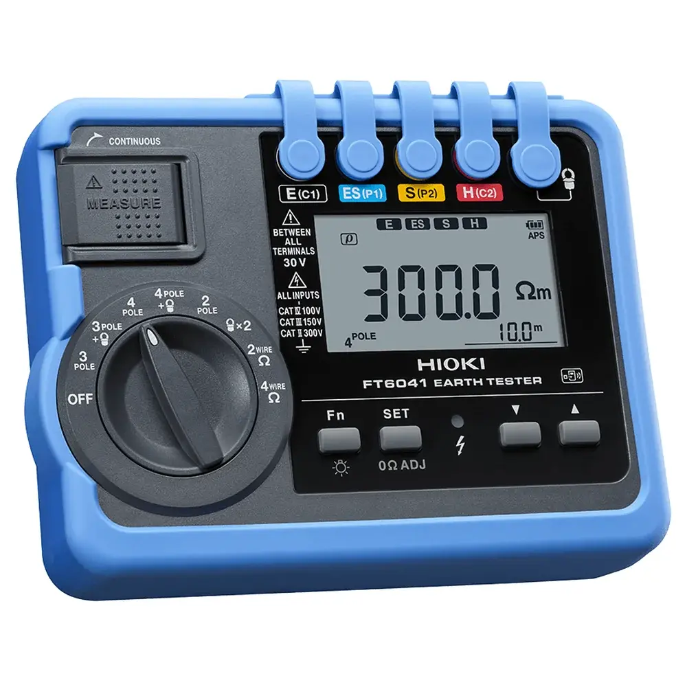 Hioki FT6041 Topraklama Test Cihazı 4 Kutuplu Toprak Özdirenç Ölçümlü