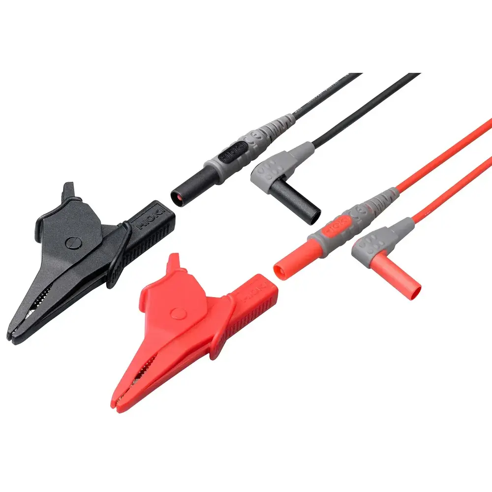 Hioki L9257 Bağlantı Kablosu Seti 1,2 m Krokodil Klipsli