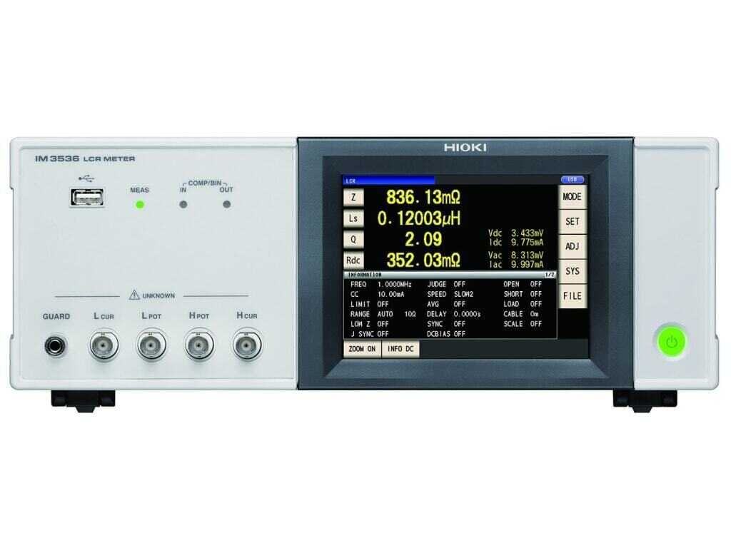 Hioki IM3536 4Hz-8MHz Masa Tipi LCR Metre