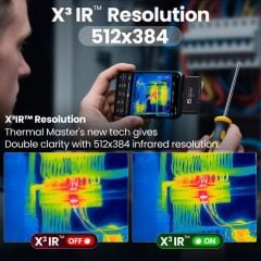 Thermal Master P3 Termal Kamera IOS & ANDROID Uyumlu Mobil Termal Kamera