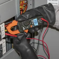 Klein Tools CL220 400A AC TRMS Dijital Pens Ampermetre, Sıcaklık Ölçümlü