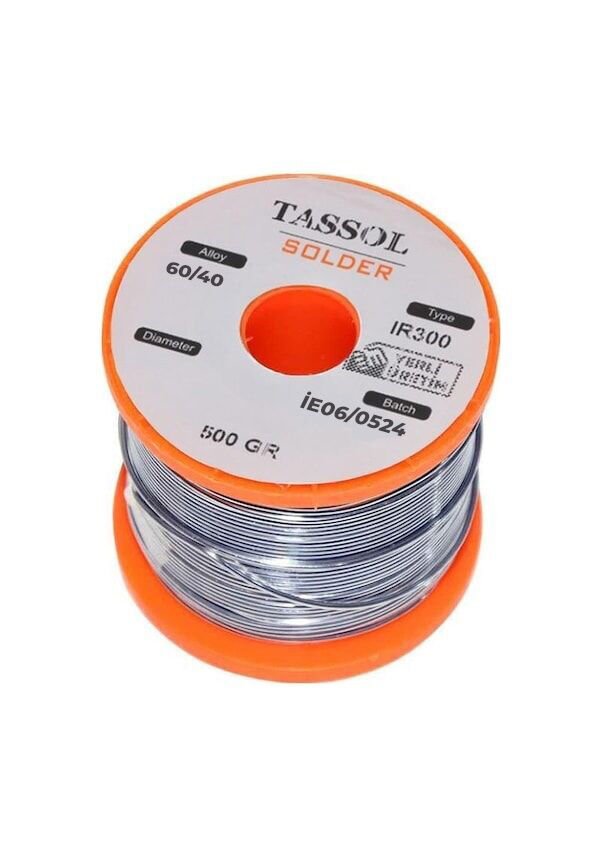 Tassol 60/40 - 0.5 mm Elektronik Lehim Teli 500 gr