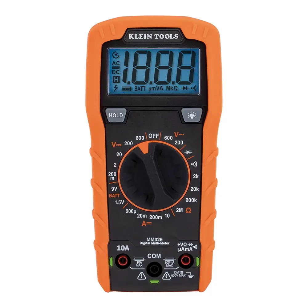 Klein Tools MM325 600V AC/DC Manuel Kademeli Dijital Multimetre