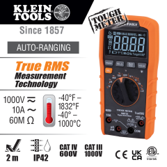 Klein Tools MM720 Dijital Multimetre 1000V