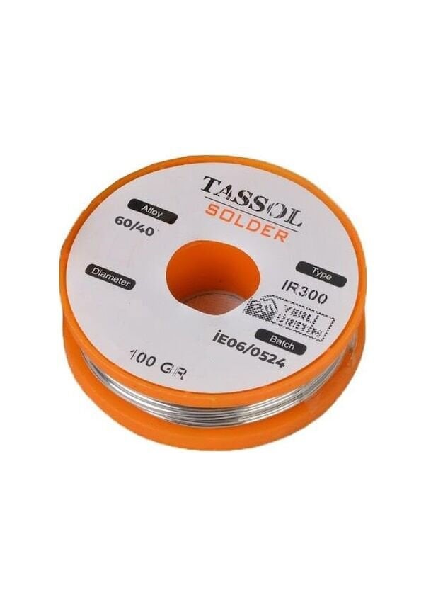 Tassol 60/40 - 1 mm Elektronik Lehim Teli 100 gr