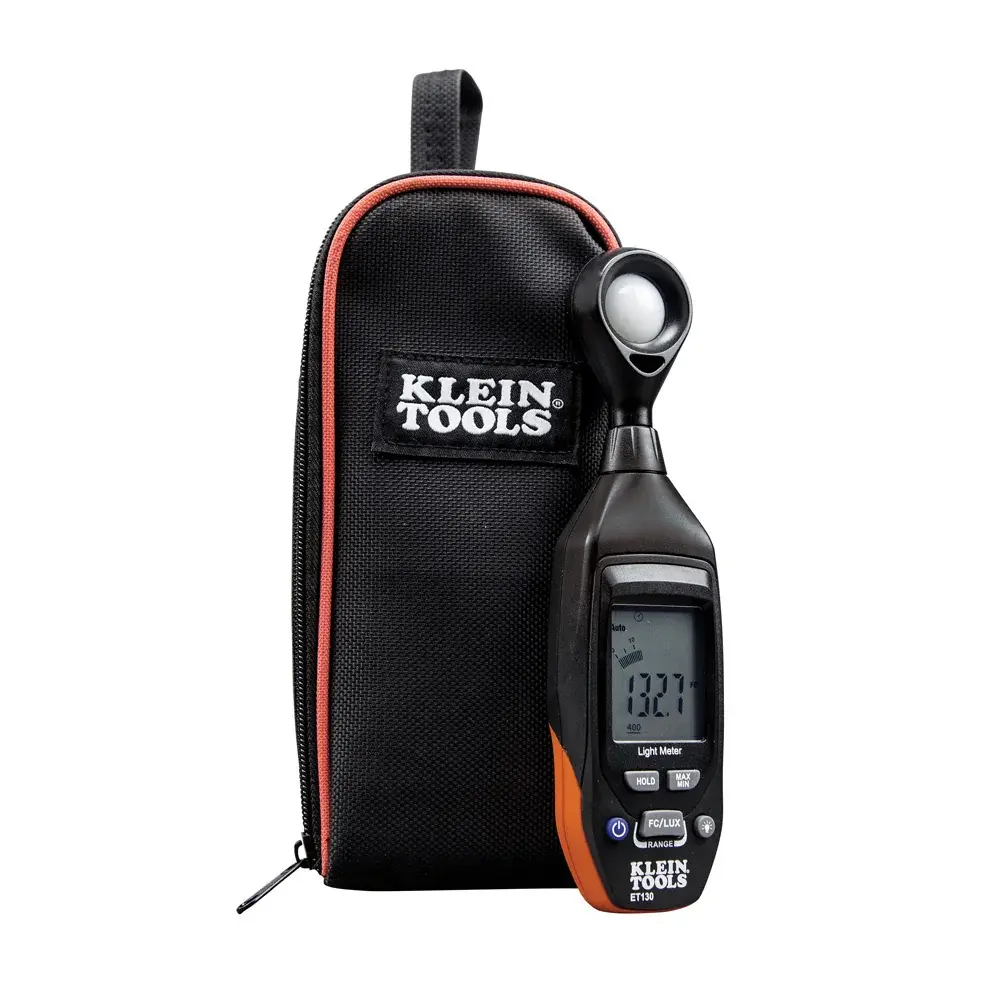 Klein Tools ET130 Dijital Lüksmetre, 40.000 Lux / 4000 FC Ölçüm