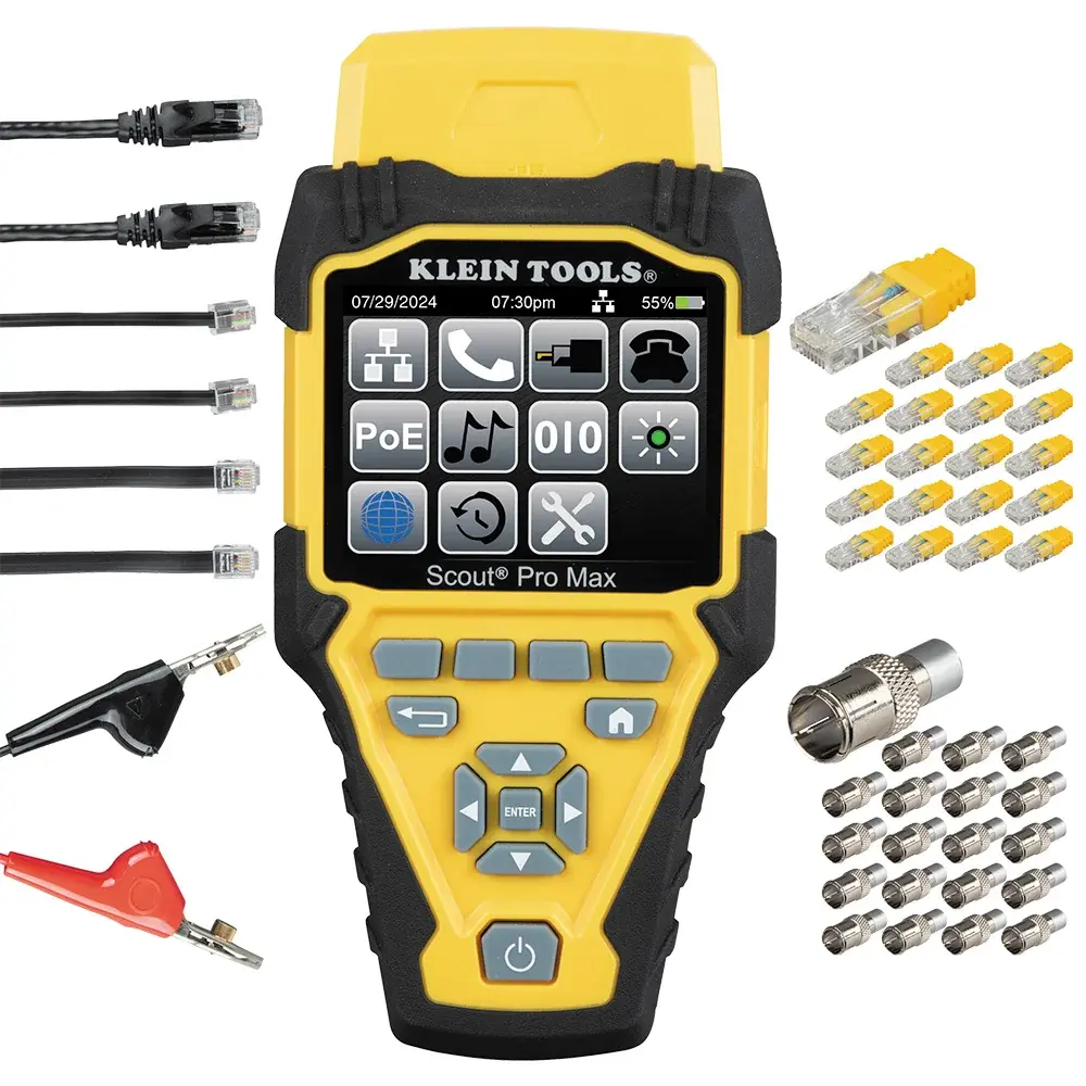 Klein Tools VDV501-770 Scout® Pro Max Ağ Kablosu Test Cihazı