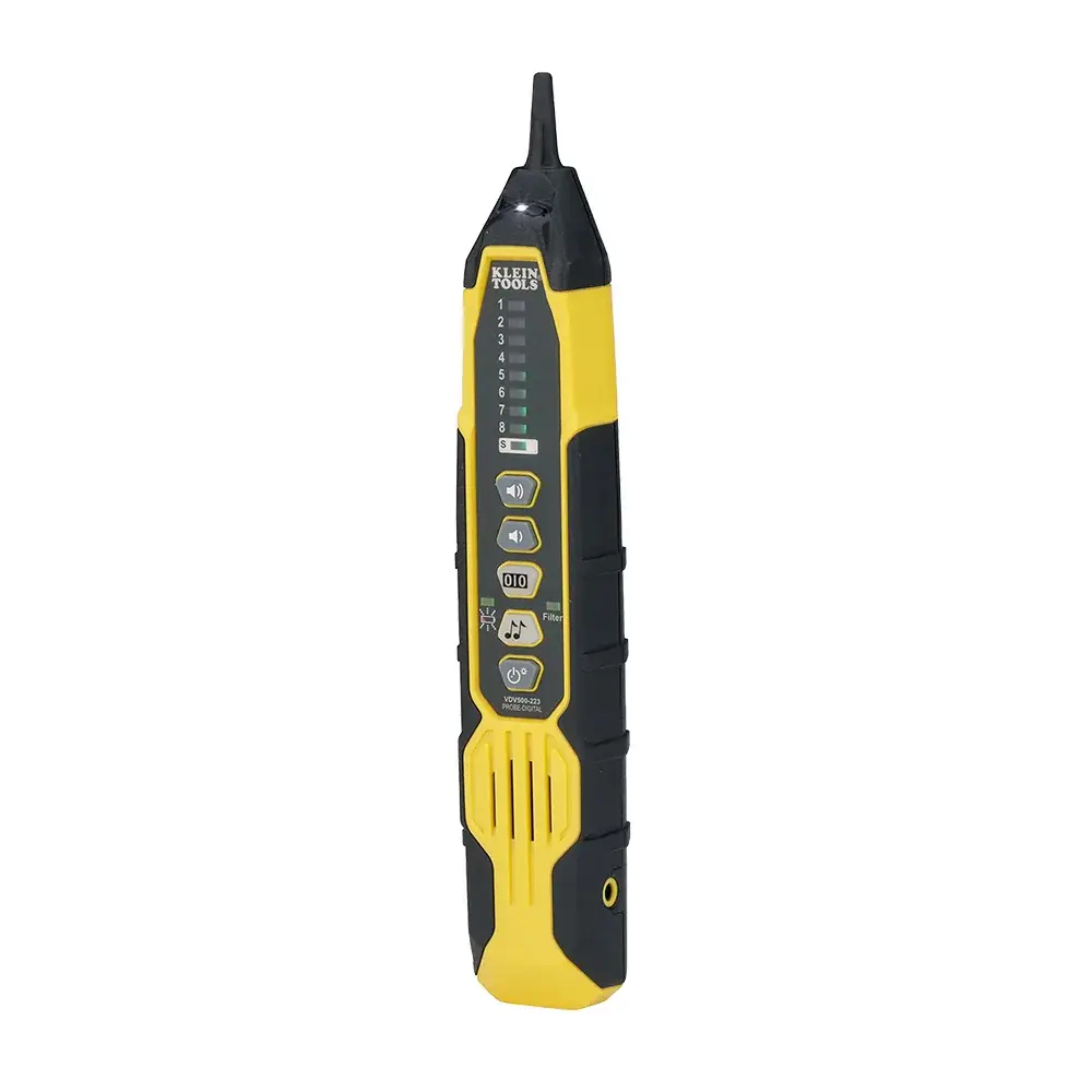Klein Tools VDV500-223 Dijital Kablo Bulucu Prob, Aktif/Pasif Ağ, 60 Hz Filtreli