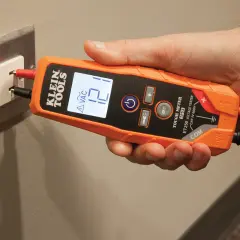 Klein Tools ET250 600V AC/DC Voltaj Test Cihazı, Süreklilik Testli, El Fenerli