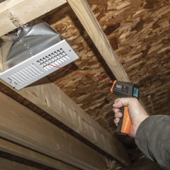 Klein Tools IR1 Kızılötesi Dijital Termometre | Hassas Lazer Hedefleme