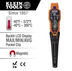 Klein Tools ET10 Manyetik Dijital Cep Termometresi