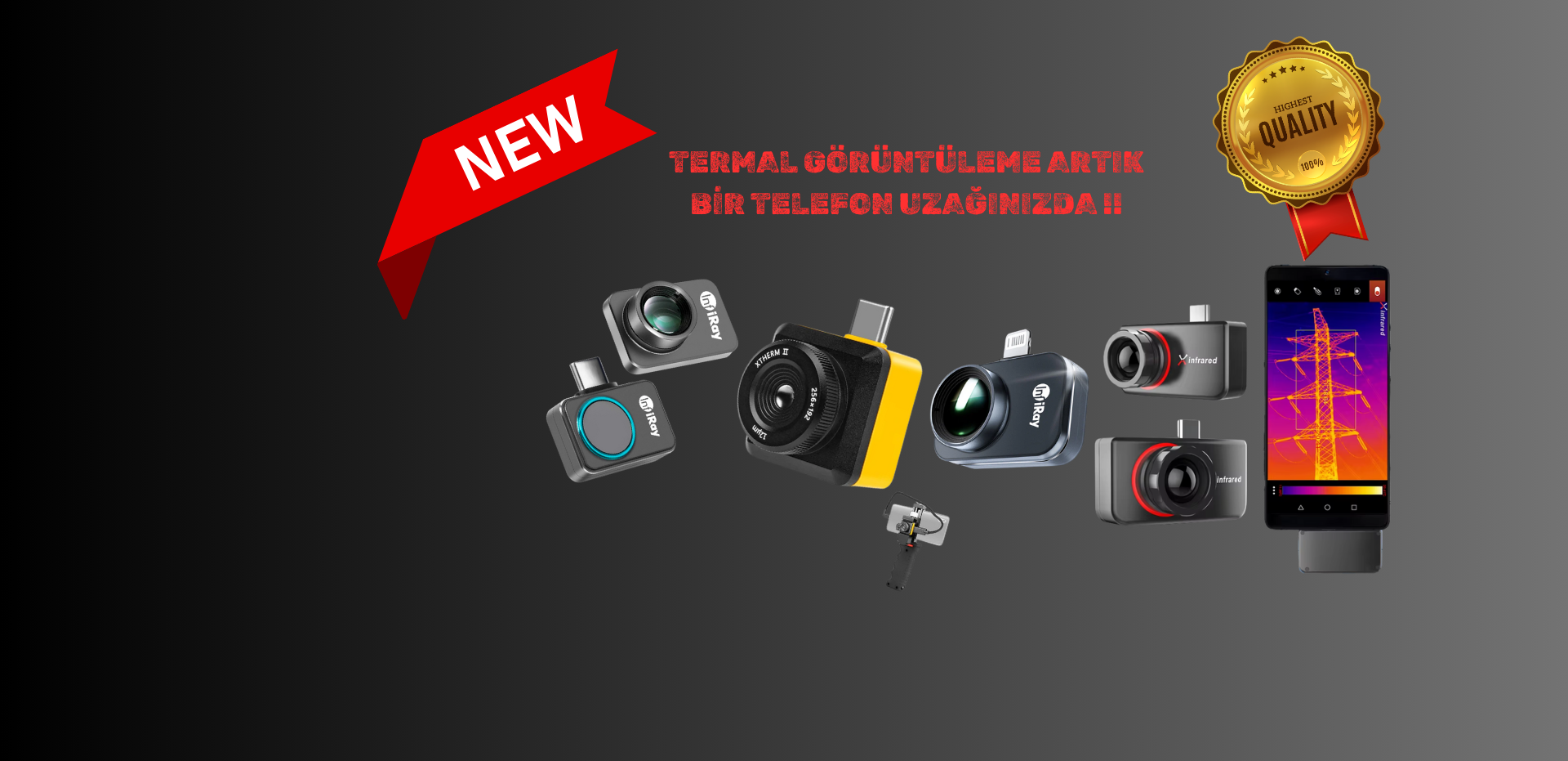 XINFRARED MOBİL TERMAL KAMERALAR !